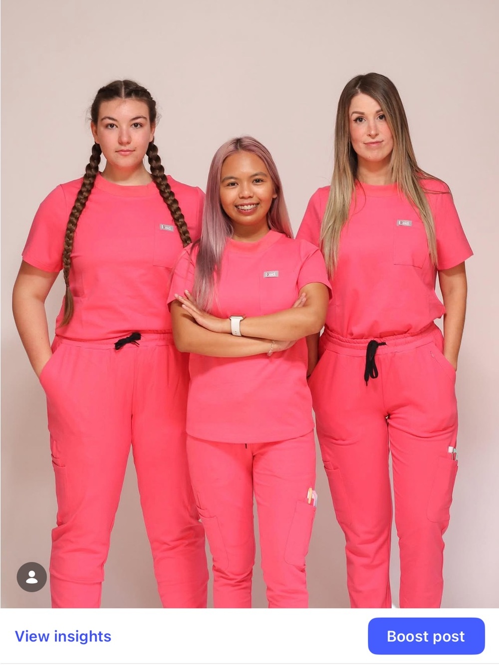 Women's tshirt scrubs - Comfortable Fit